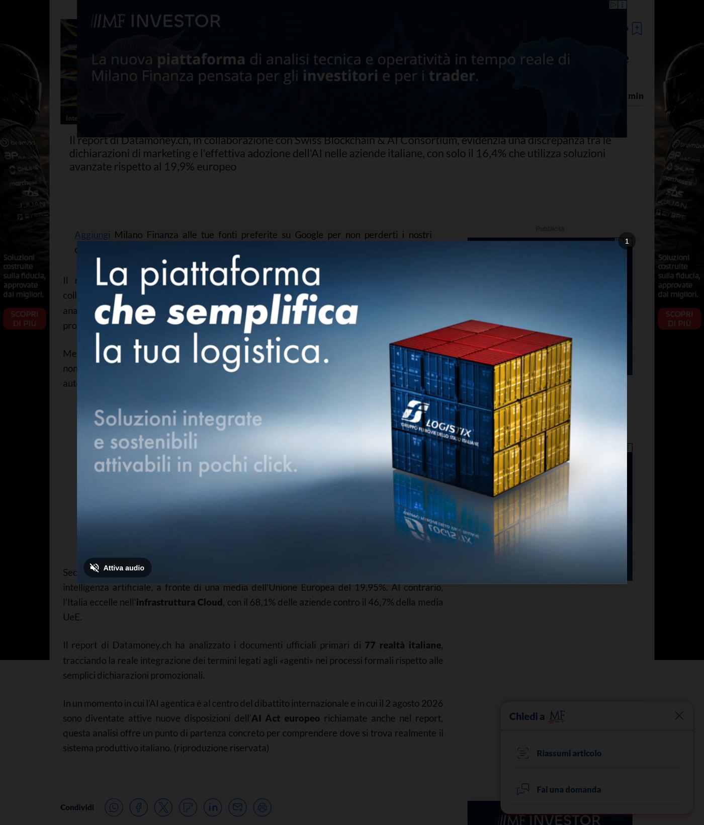 MilanoFinanza, 5 agosto 2026