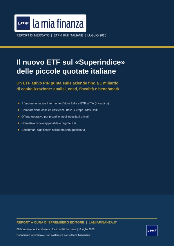 Copertina del report dossier realizzato per lamiafinanza.it
