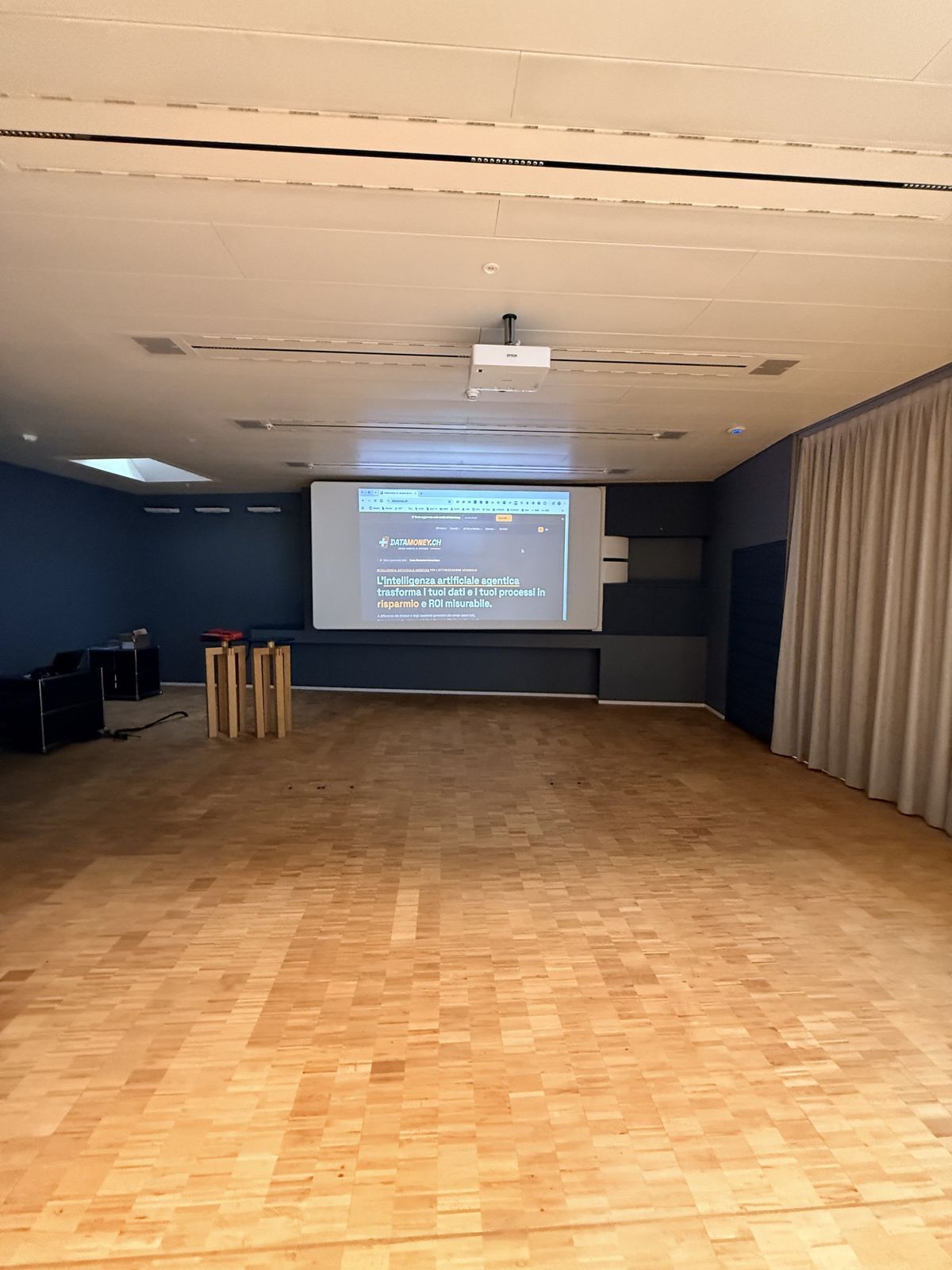 La sala conferenze